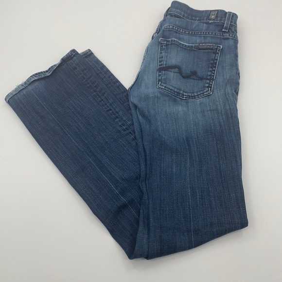 7 For All Mankind Denim - 7 For All Mankind High Waist Bootcut - Size 27